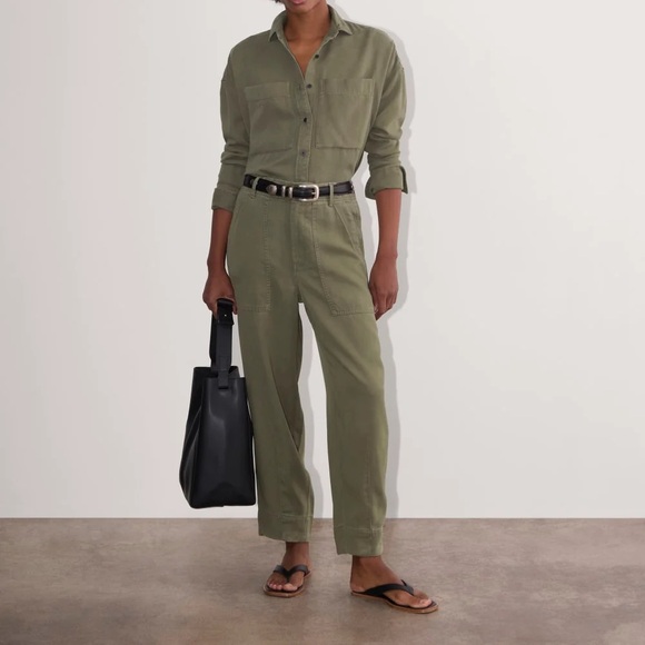 Everlane Pants - Everlane THE UTILITY PANT IN BUTTERSOFT - “ Kalamata “ Olive - 12